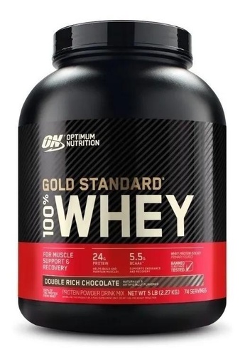 [748927028669] ON 100% WHEY GOLD STANDARD 5 LBS DOUBLE CHOCOLATE 