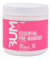 [850039445675] RAW CBUM ESSENTIAL PWO 30 SERV SOUR WATERMELON
