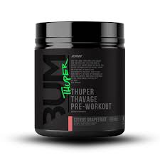 [850049150309] RAW THUPER THAVAGE PWO 20 SERV CITRUS GRAPEFRUIT
