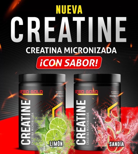 [753321110964] RED GOLD CREATINA MICRONIZADA LIMON 240 GRS