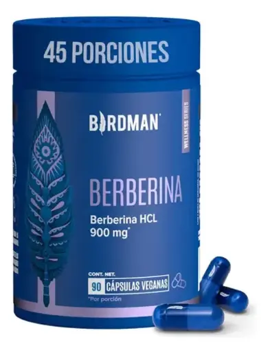 [7503038209412] BIRDMAN BERBERINA HCL 90 CAPS 45 SERVS