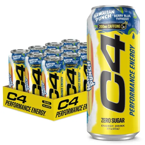 CELLUCOR C4 ENERGY CRB 16 OZ HAWAIAN PUNCH BERRY BLUE